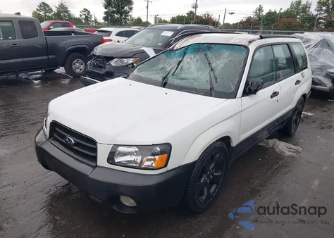 2003 Subaru Forester X z USA, uszkodzony, nr VIN JF1SG63683G738038